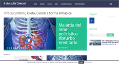 Desktop Screenshot of colecisti.net